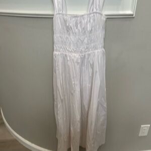 STAUD White Maxi Dress